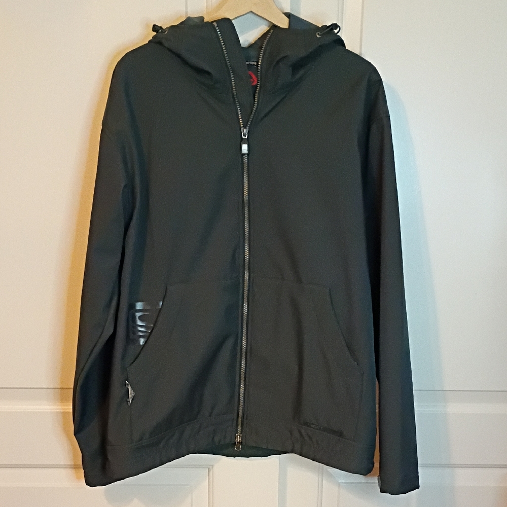 Scott Freestyle Gray 100% Nylon Jacket Size Large